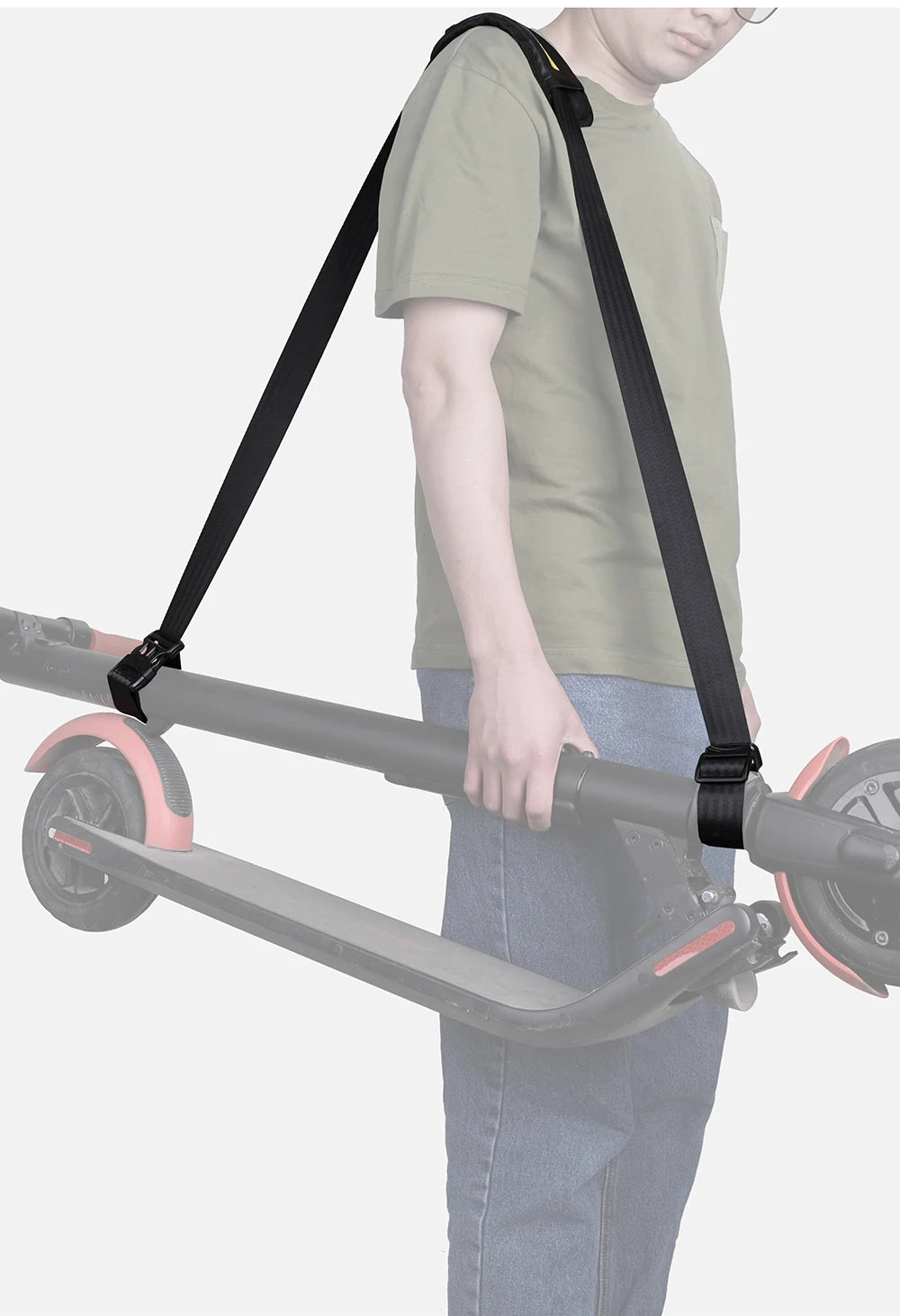 Rhinowalk Adjustable Scooter Riders Single Straps Polyester Millet M365 Electric Skateboard Parts Accessories Durable New