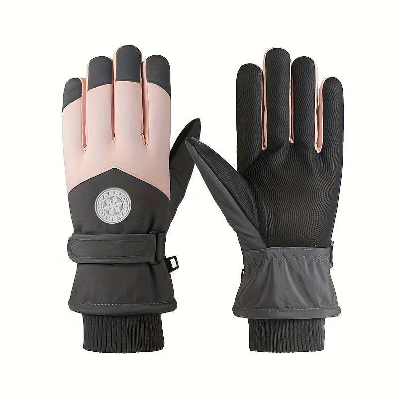 Ski Gloves Winter Gloves for Women Men Snowboard Mittens Touchscreen Gloves Snowmobile Motor Waterproof Thermal Snow Gloves