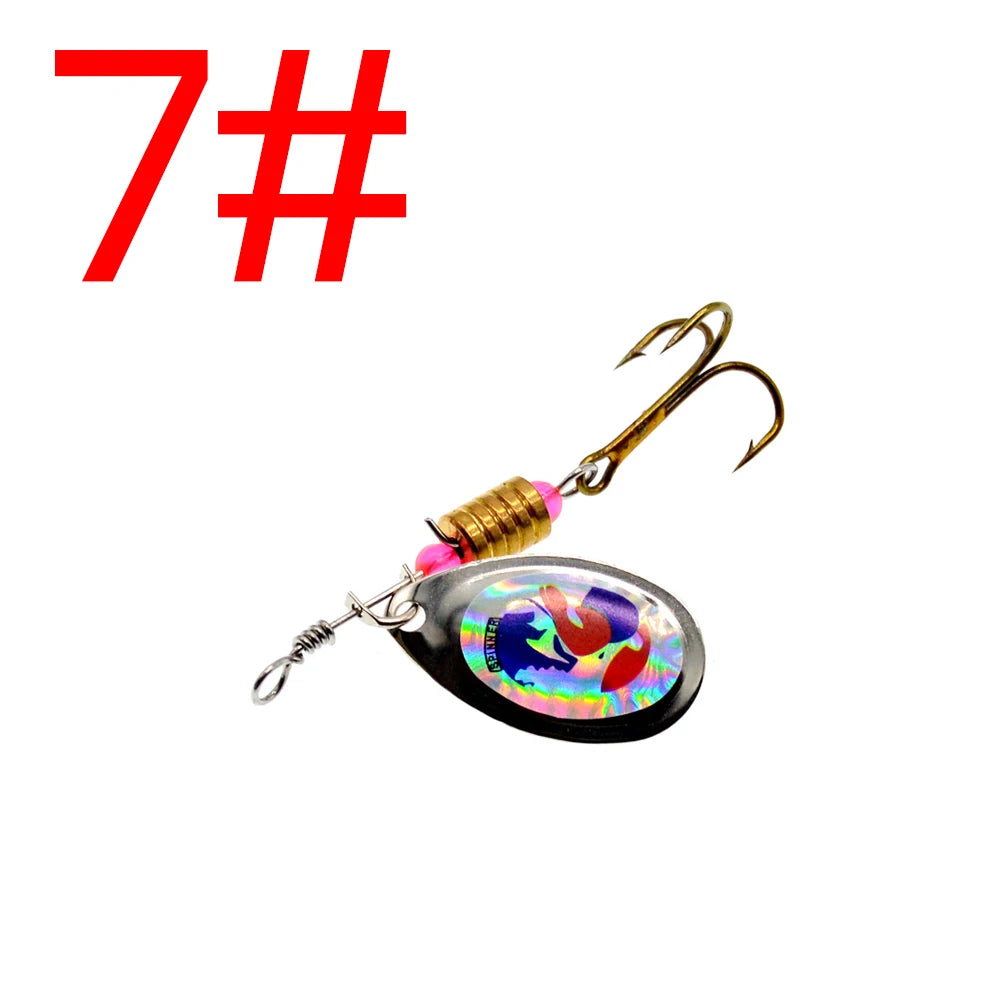 3.5g Rotating Metal Sequins Hand Shake Lure Bionic Bait Iron Sheets Lure Fishing Tackle
