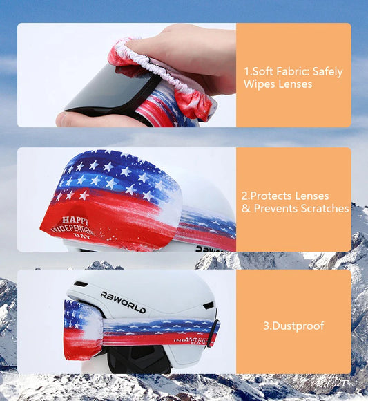 Protective Cover for Ski Goggles Lens Pouch