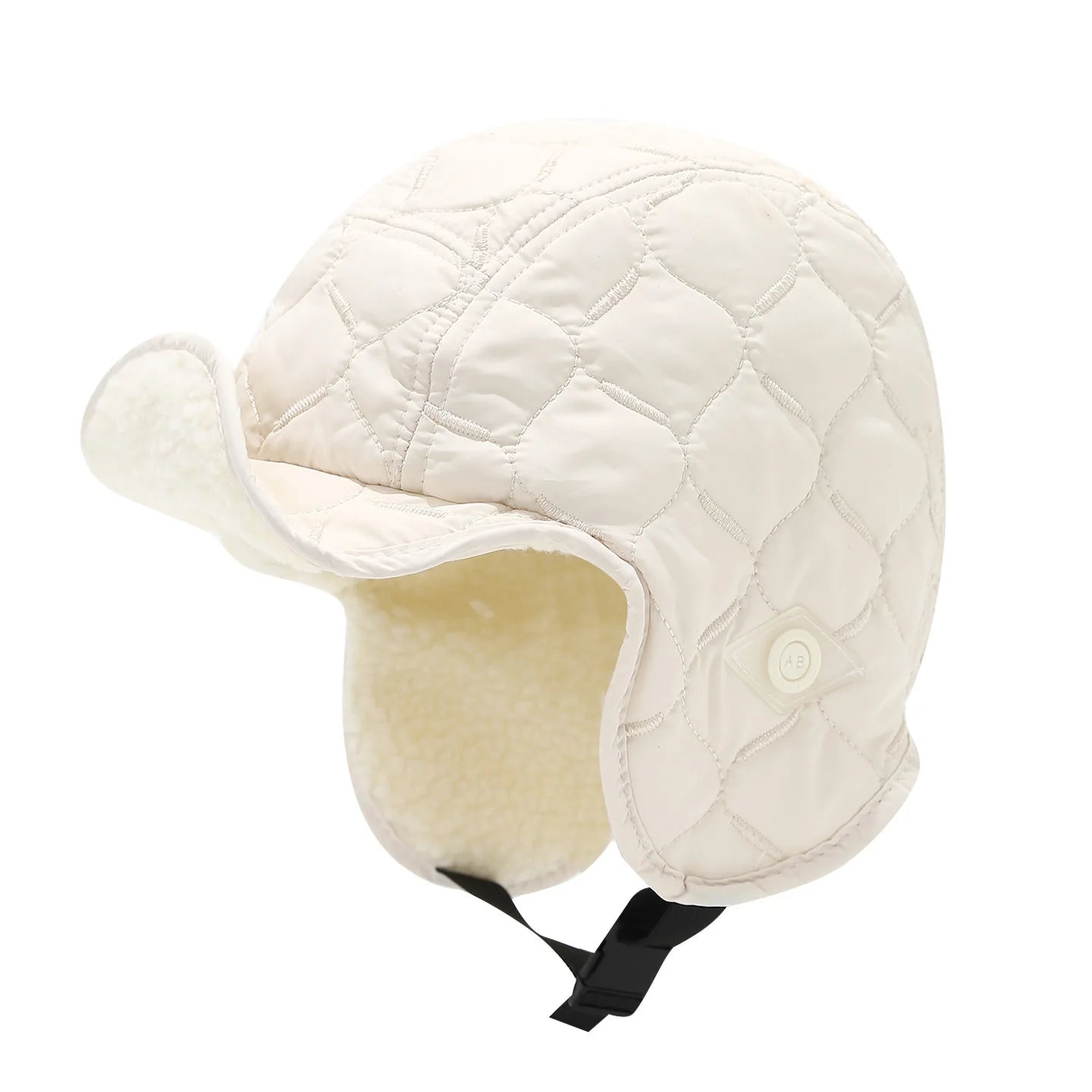 Pilot Hat Outdoor Skiing Bomber Hats Adult Unisex Wool Hat Unisex Winter Thickened Ear Protector Cap Warm Waterproof Ski Cap