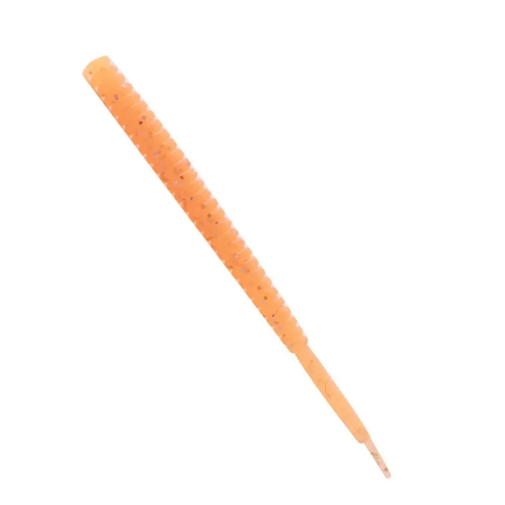 20Pcs Soft Silicone Shearable Worm Lures Small Artificial Fishing Bait 50mm, 60mm