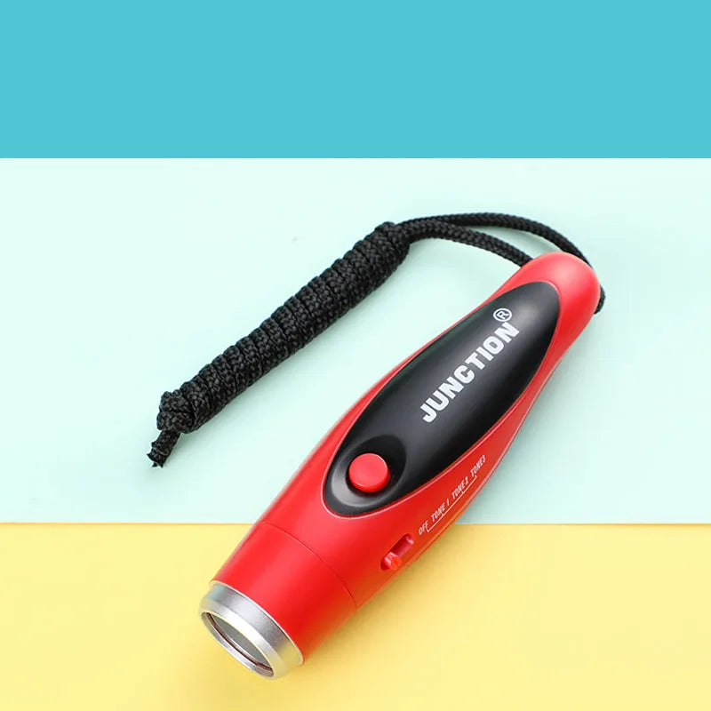 Exercise130dB Exercise Electronic Whistle with 3 Tones for Referee Sports Coaching Pet Training Football Basketball Outdoor Use