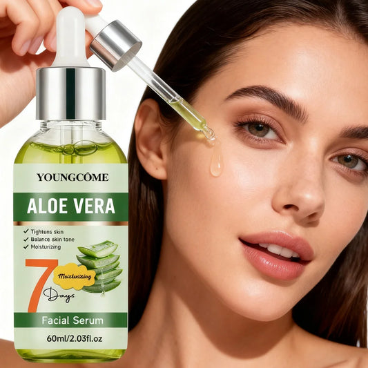 Aloe Vera Anti-aging Face Serum Aloe Vera Hydrating Brightening Moisture Face Essence Reduce Dark Spots