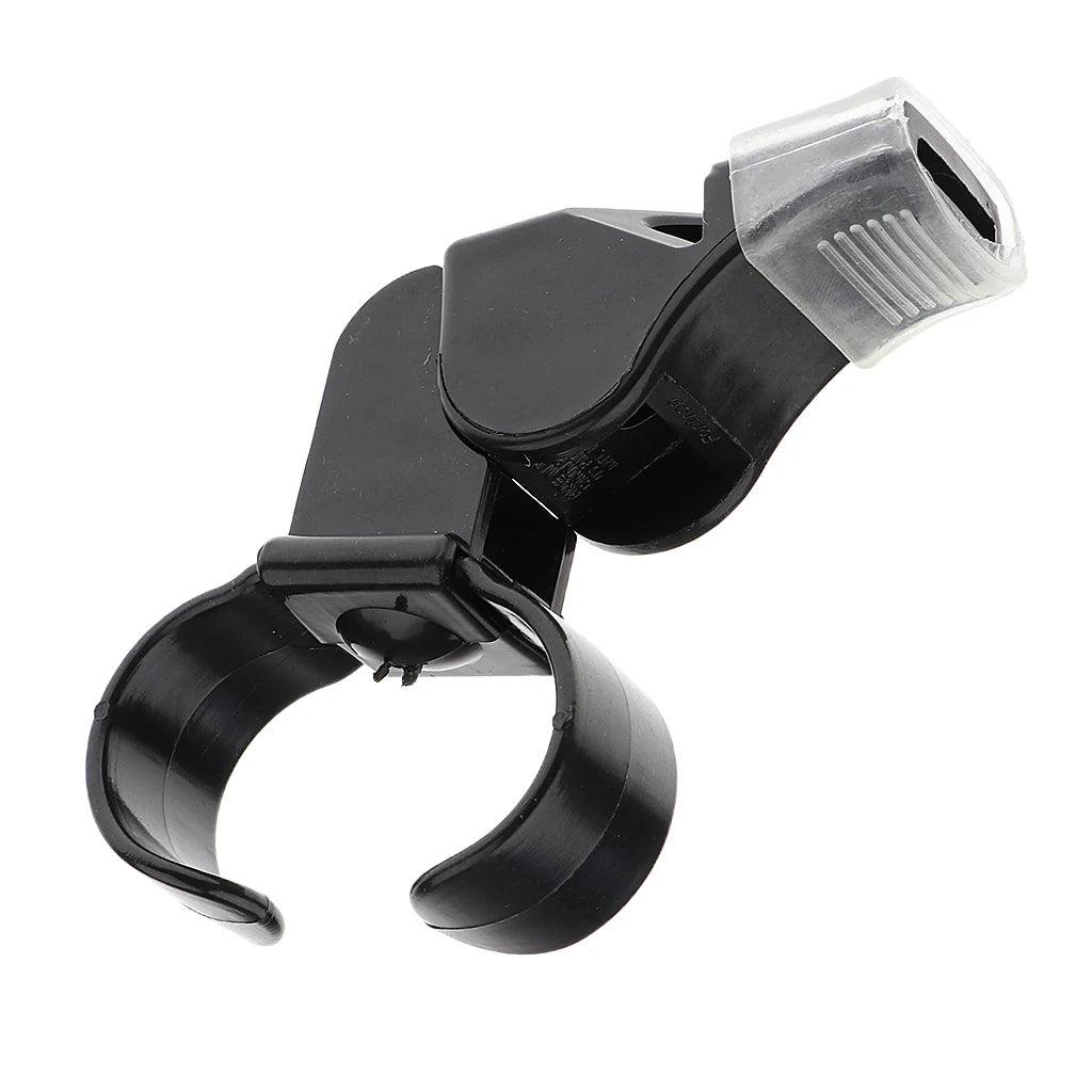 MagiDeal 1Pcs Plastic Derby Skate/Football/Sport Referee Finger Mouth Grip Whistle Black Vintage Plastic Whistle for Kayaking
