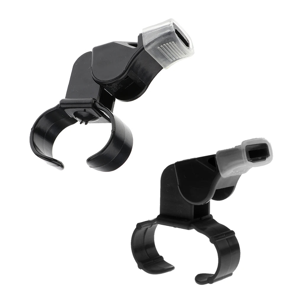 MagiDeal 1Pcs Plastic Derby Skate/Football/Sport Referee Finger Mouth Grip Whistle Black Vintage Plastic Whistle for Kayaking