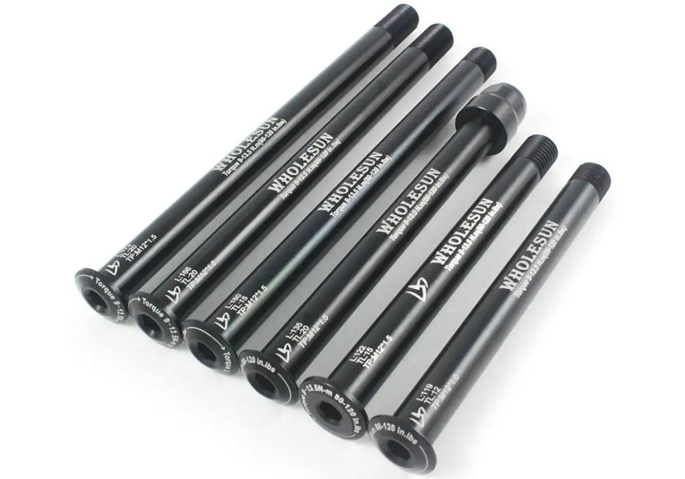 Bicycle Thru Axle Bike Quick Release Hubs Tube Shaft Skewers Front Rear Axle for Scott M12x1.5 M12x1.0 Bike Accessory