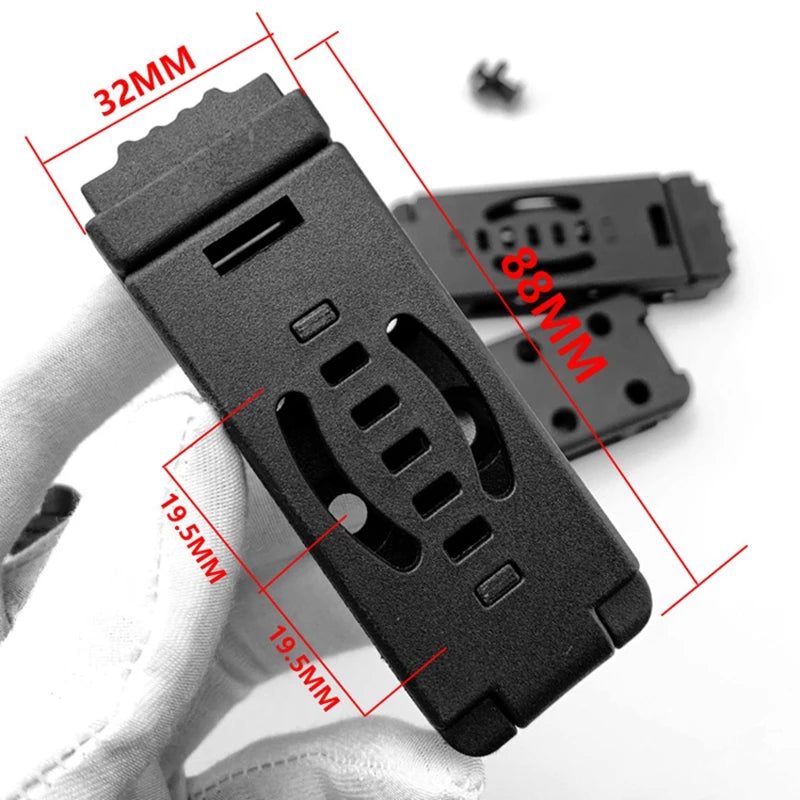 1 Piece Scabbard Waist Clip KYDEX Accessories Carrying K Sheath Clip KYDEX Making Clip System K Sheath Clip Back Clip