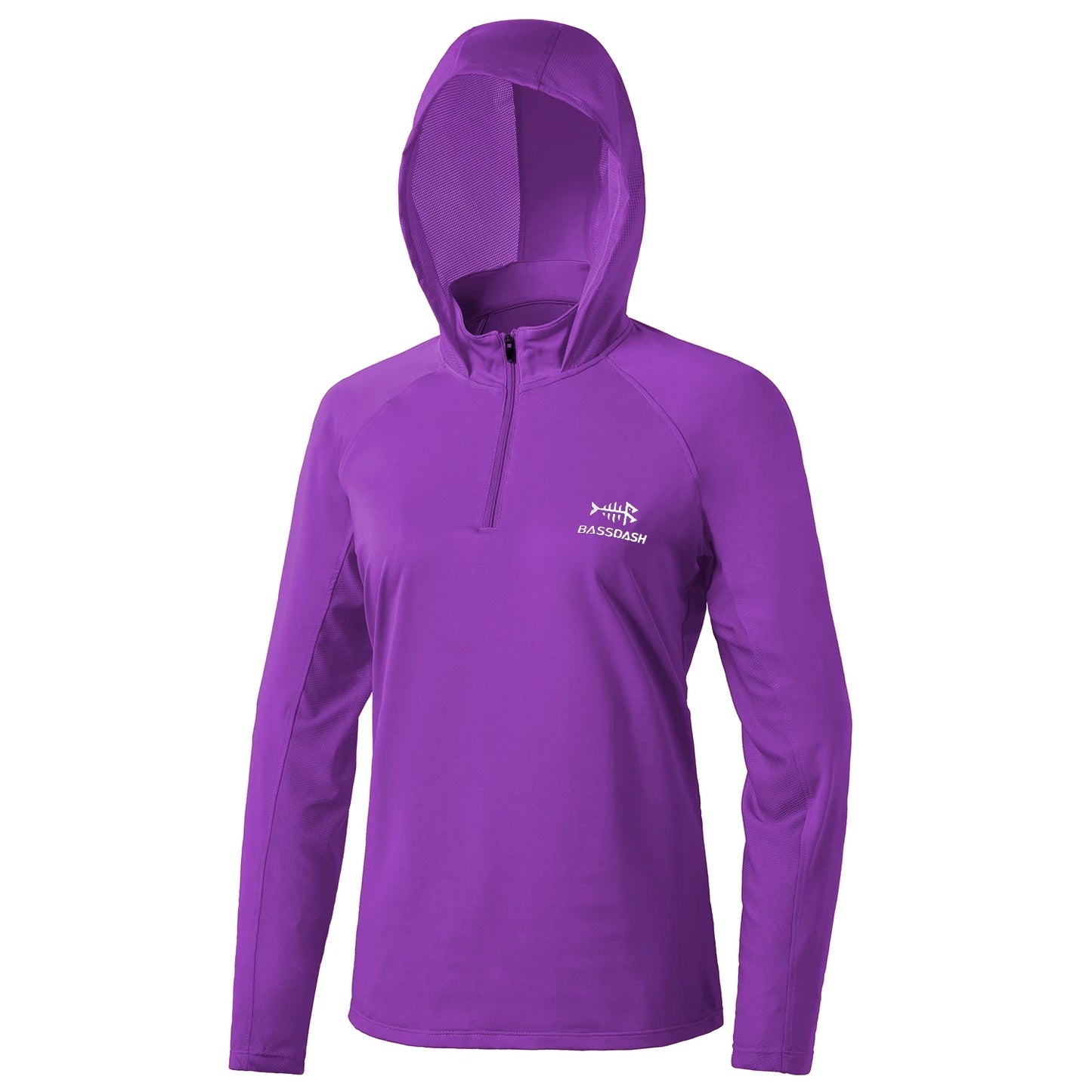 Bassdash Women’s UPF 50+ Performance Hoodie Long Sleeve UV Fishing Hiking Shirt
