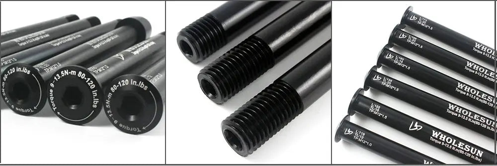 Bicycle Thru Axle Bike Quick Release Hubs Tube Shaft Skewers Front Rear Axle for Scott M12x1.5 M12x1.0 Bike Accessory