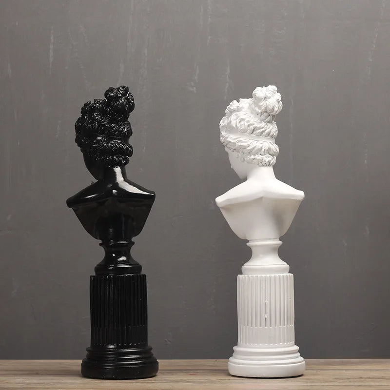 Home Decoration Goddess Statue Model Light Luxury Livingroom Bedroom Office Hotel Hall Decor Art Crafts Figurines Ornaments