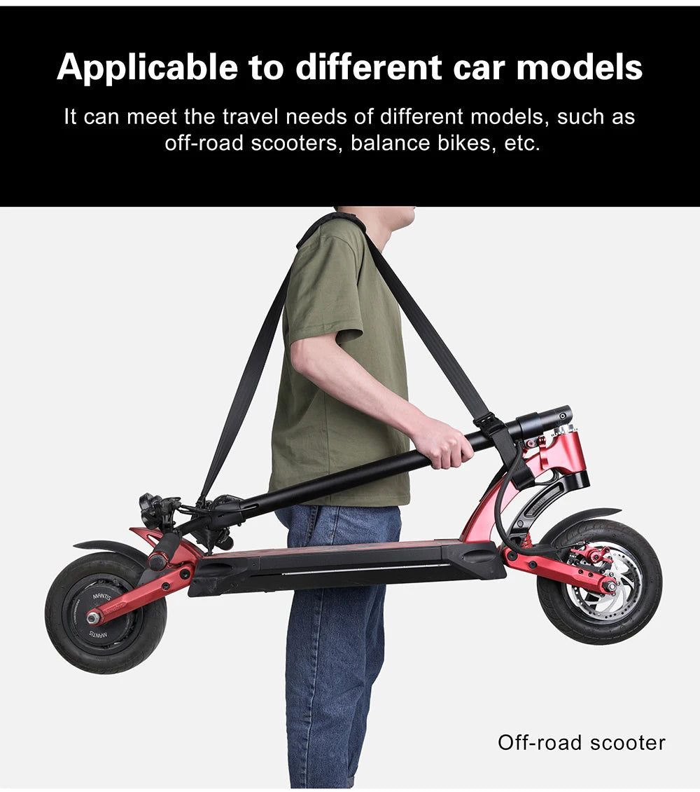 Rhinowalk Adjustable Scooter Riders Single Straps Polyester Millet M365 Electric Skateboard Parts Accessories Durable New