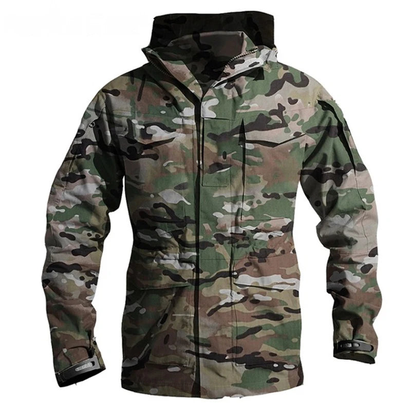 M65 UK US Jackets Mens Outdoor Hiking Camping Waterproof Jacke Hoodie Sports Clothes Autumn Winter Military Flight Pilot Coats