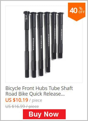 Bicycle Thru Axle Bike Quick Release Hubs Tube Shaft Skewers Front Rear Axle for Scott M12x1.5 M12x1.0 Bike Accessory