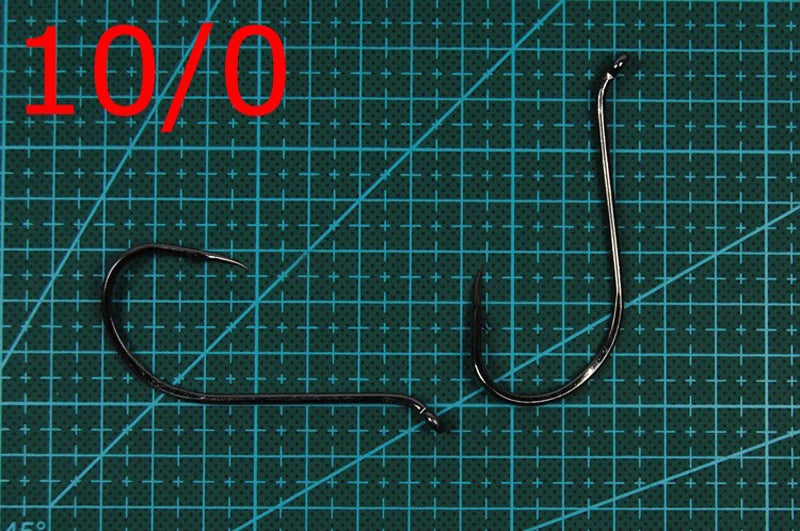 [100PCS/lot] Octopus Beak Hook Saltwater Fishing Hooks Fly Tying Hooks Tip Wholesale Wifreo Promotion Black Nickle
