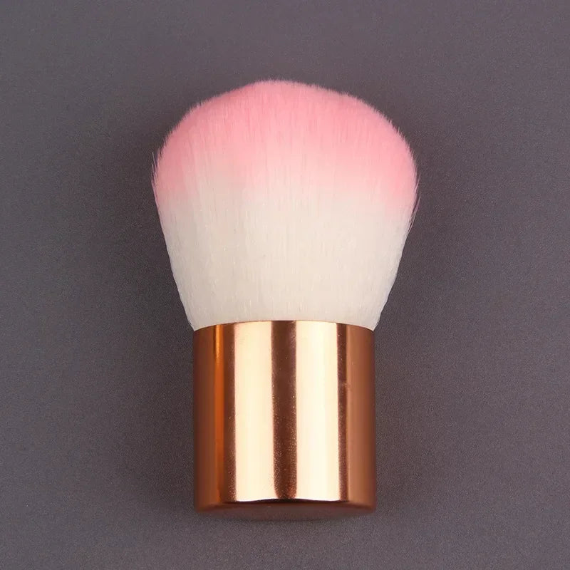 Makeup Brush Beauty Tool - 1Pcs Foundation, Blush, Concealer, Contour, Highlight, Cheek Brush for Blending, Round Angled Top