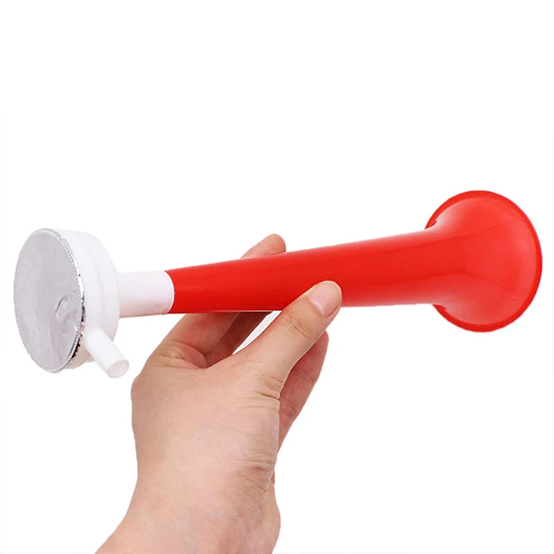 Random Color 1PC Cheer Plastic Horn Football Game Fans Cheerleading Props Vuvuzela Kid Trumpet Football Cheer Horns