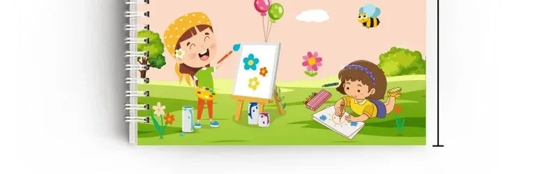 4Pcs Magic Groove Practice Copybook for Kids Reusable Writing Book Uses for Preschool English Calligraphy Free Wiping Learning