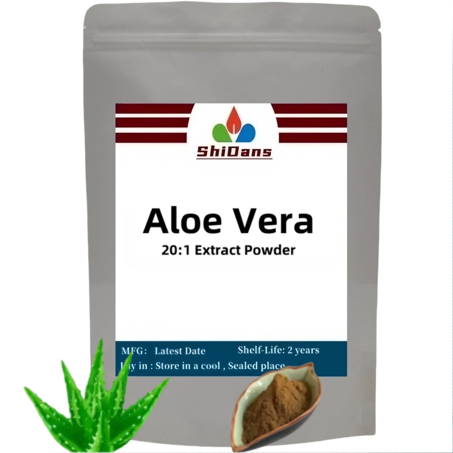 50-1000g Natural Aloe Vera Extract Powder,Anti Aging,Skin Whitening and Moisturizing,Anti-bactericidal