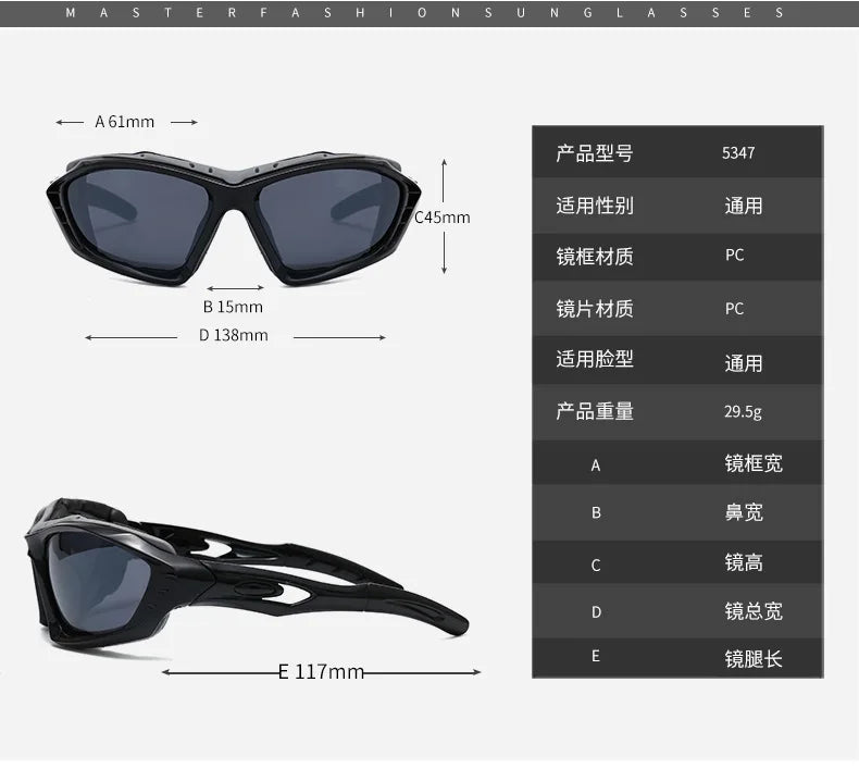 Sport Sunglasses UV400 Outdoor Running Riding Fishing Goggles MTB Cycling Glasses Road Bike Case Women Men Bicycle Eyewear