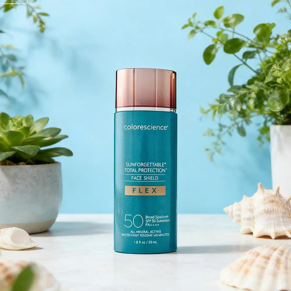 Sunscreen Liquid Foundation 55ml - Against UV Evens Skin Tone, Natural Sun-Kissed Glow, Lightweight & Non-irritating