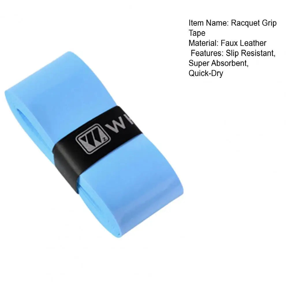 110*2.5cm Tennis Racket Grip Tape Anti Slip Sweat Absorbent Grip Overgrip Tape Badminton Tennis Cover Tape Sports Accessories