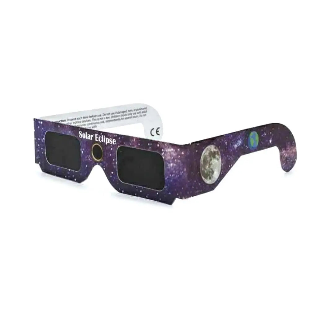 50PCS/lot Solar Eclipse Glasses Safe 3D Paper Solar Glasses Lentes Vr Eclipse Viewing Glasses Protects Eyes Random Color