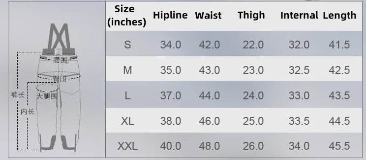 GSOU SNOW Women Men Ski Pants Snowboard Pants Super Baggy Snowboarding Loose Snow sport Insulation Waterproof Windproof