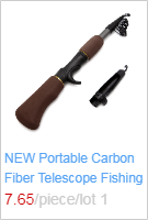 Portable Carbon Fiber Telescope Fishing Rod Travel Sea Rock Spinning Pole