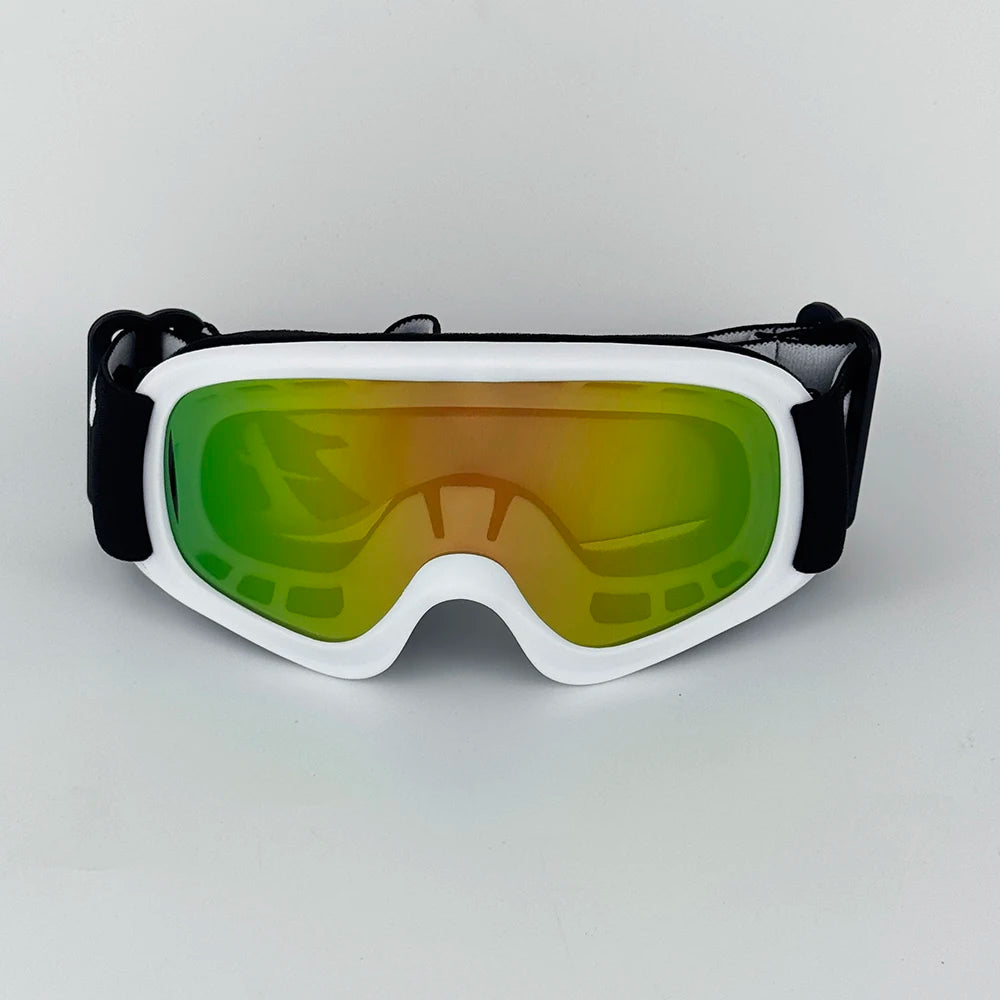 Kids Ski Goggles Anti Fog Double Layer Impact Resistance Skiing Mask HD Snowboard Eyewear UV400 Children Snow Goggles