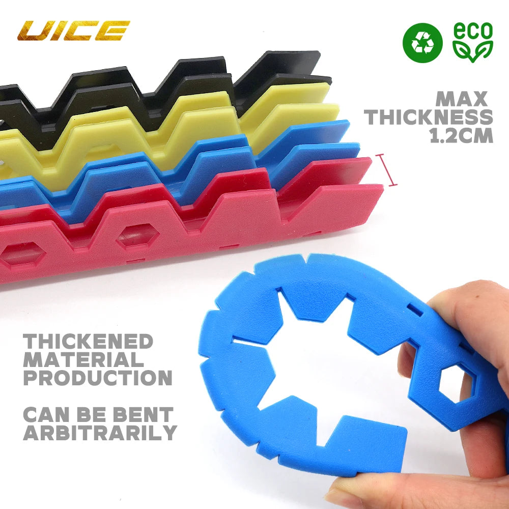 UICE 5pcs Pro Ice Hockey Stick Blade Protector Hockey Accessories ECO Material For Ice Training Practice Hockey Equipment