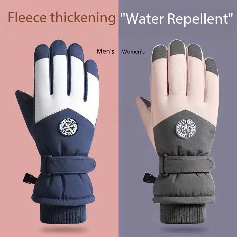 Ski Gloves Winter Gloves for Women Men Snowboard Mittens Touchscreen Gloves Snowmobile Motor Waterproof Thermal Snow Gloves