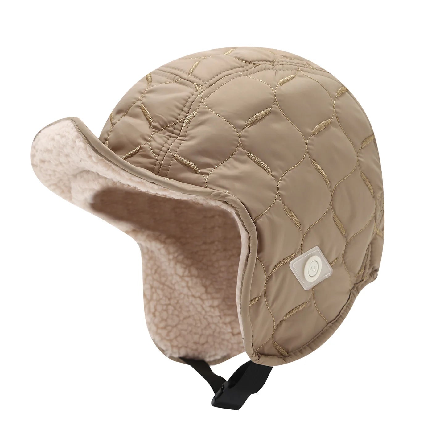 Pilot Hat Outdoor Skiing Bomber Hats Adult Unisex Wool Hat Unisex Winter Thickened Ear Protector Cap Warm Waterproof Ski Cap