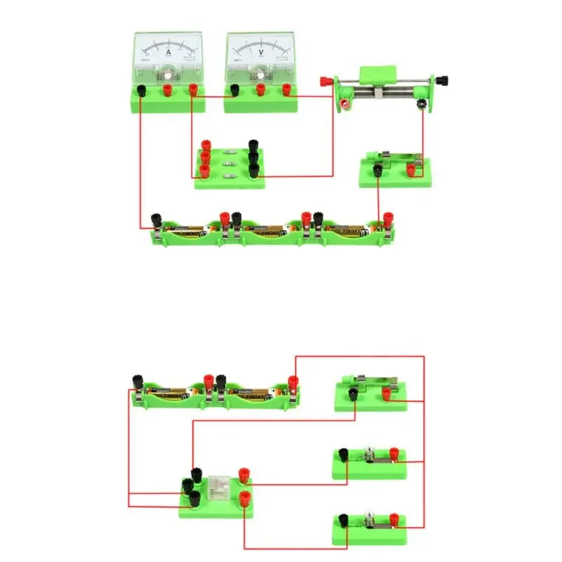 Physics Science Lab Basic Circuit Learning Starter Kit Electricity & Magnetism Experiment Elementary Electronics Explore