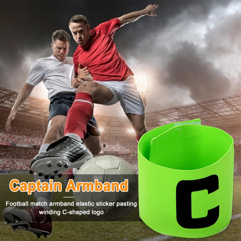 Kids Adults Football Captain Armband Soccer Arm Band Leader Competition Gift Soccer Captain Group Armband Football Training