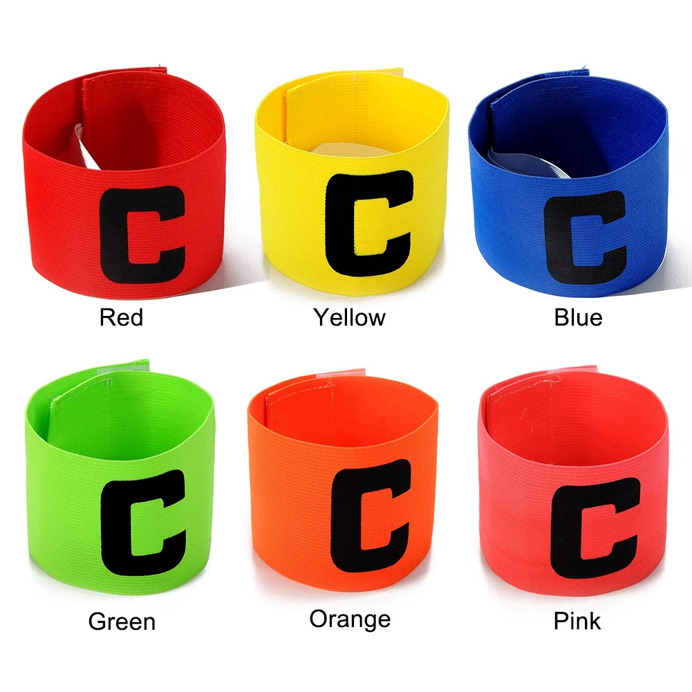 Kids Adults Football Captain Armband Soccer Arm Band Leader Competition Gift Soccer Captain Group Armband Football Training