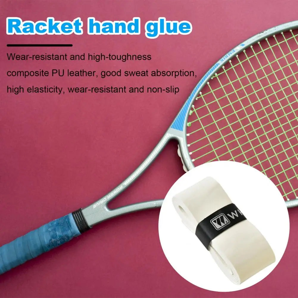 110*2.5cm Tennis Racket Grip Tape Anti Slip Sweat Absorbent Grip Overgrip Tape Badminton Tennis Cover Tape Sports Accessories