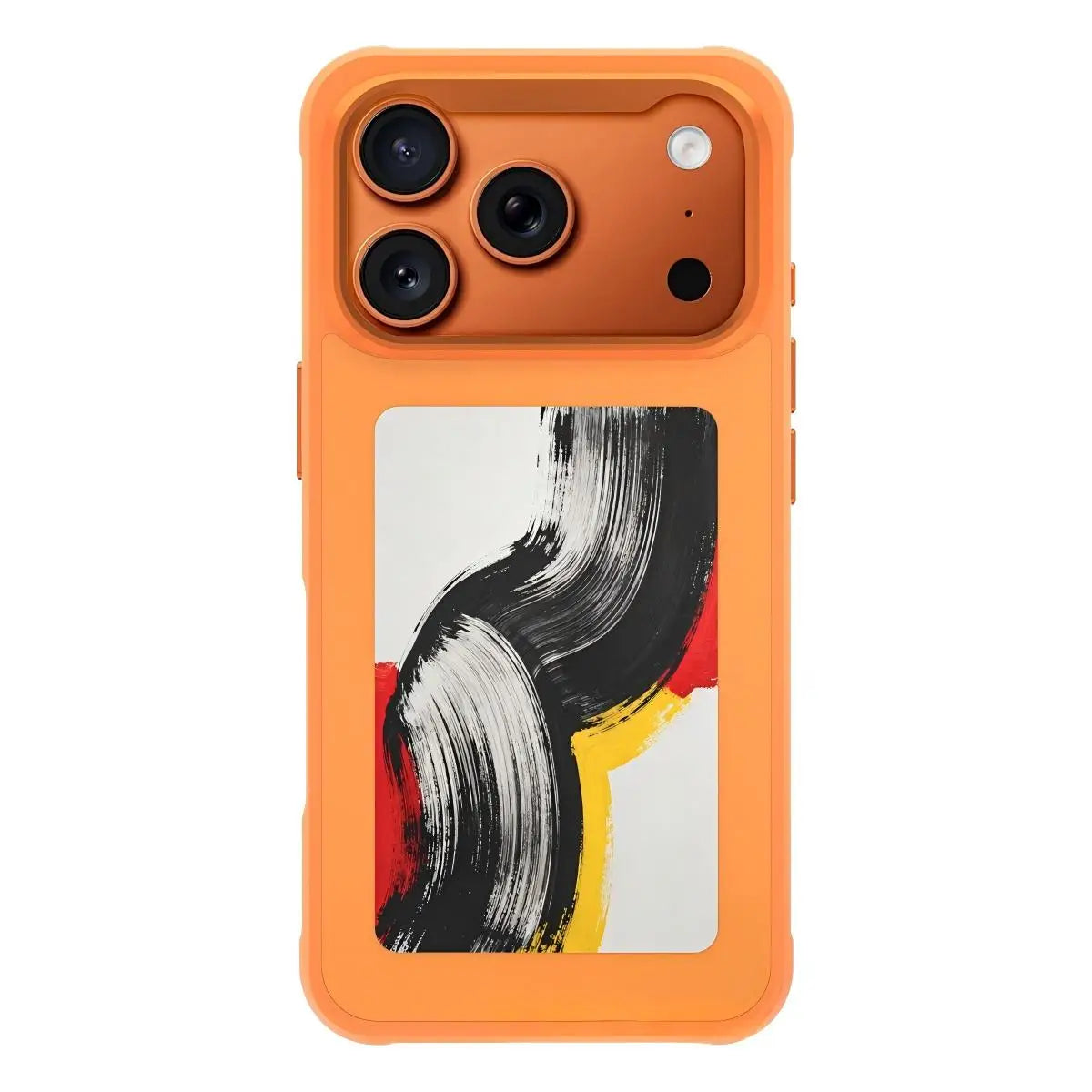 4.0" E-ink Display Phone Case for iPhone 17/17 Pro/17 Pro Max, Custom Selfie, Zero Power, Wireless Charging & NFC