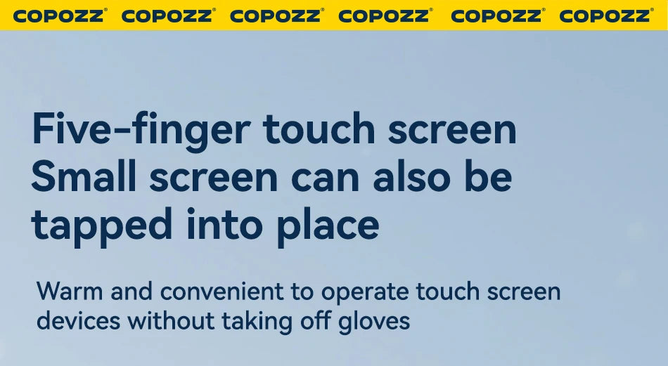 COPOZZ New Children's Ski Gloves 3M Thinsulate Wear resistant Winter Thermal Gloves Cartoon Waterproof Snowboard Gloves For Kids