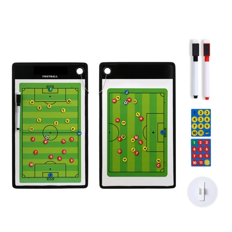 Basketball Coaching Clipboard with Dry Erases Marker and Magnets, Basketball Dry Erases Board for Coaches Football Sport