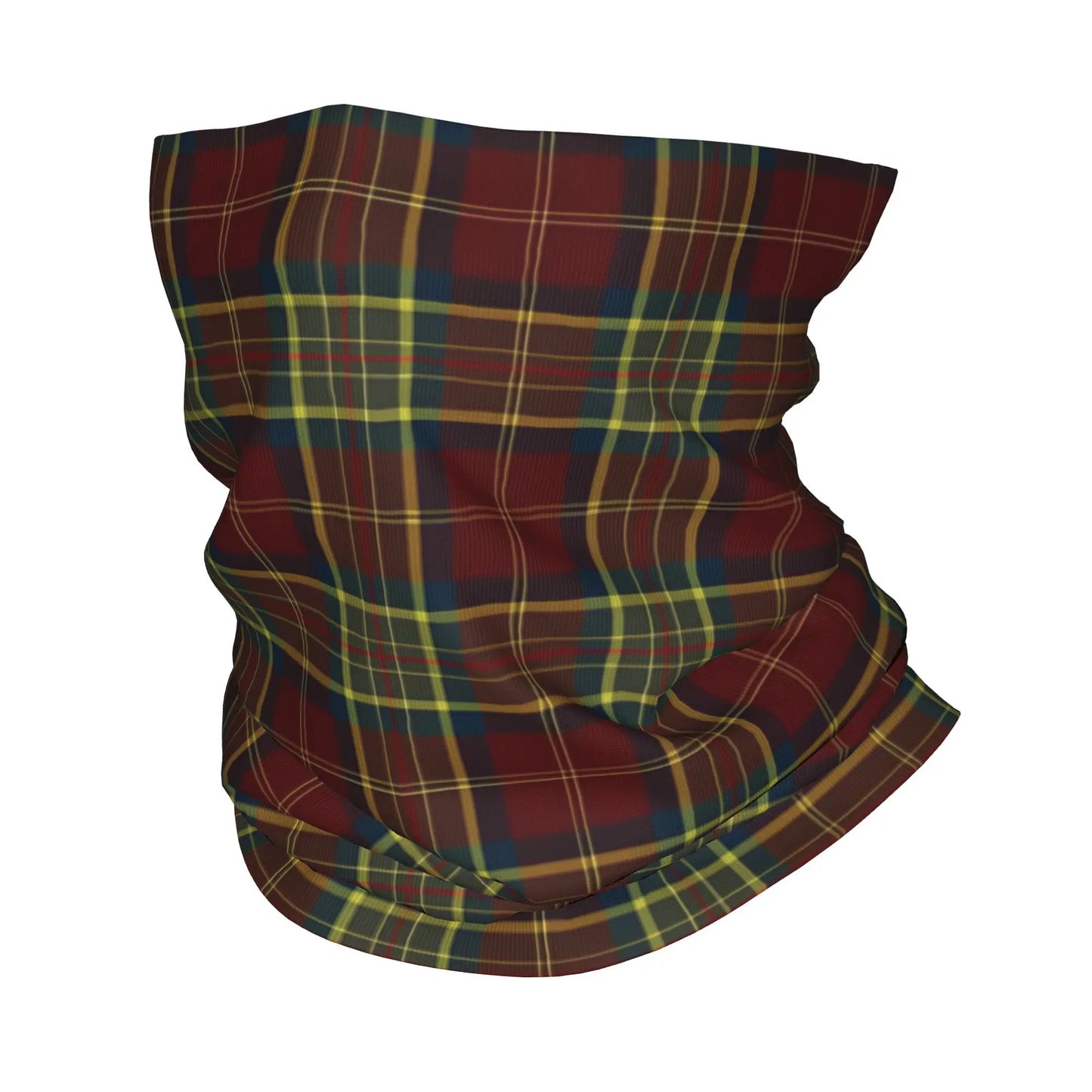 Custom Stewart Royal Scottish Tartan Bandana Neck Gaiter for Ski Camping Women Men Wrap Scarf Scotland Print Headband Warmer