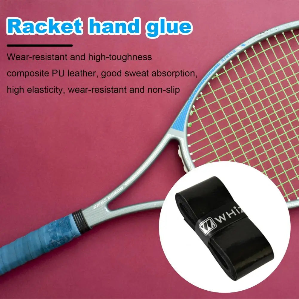 110*2.5cm Tennis Racket Grip Tape Anti Slip Sweat Absorbent Grip Overgrip Tape Badminton Tennis Cover Tape Sports Accessories
