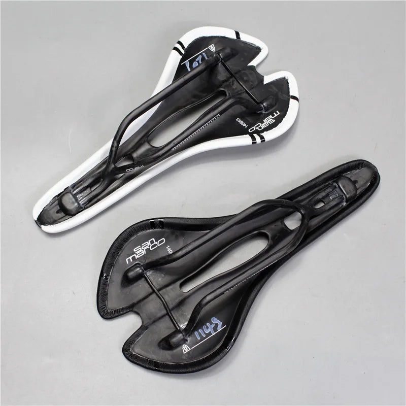 San Marco Aspider Carbon Fiber Saddle for City Cycling And Mountain Bike Racing Seat with Carbon Rails Unisex