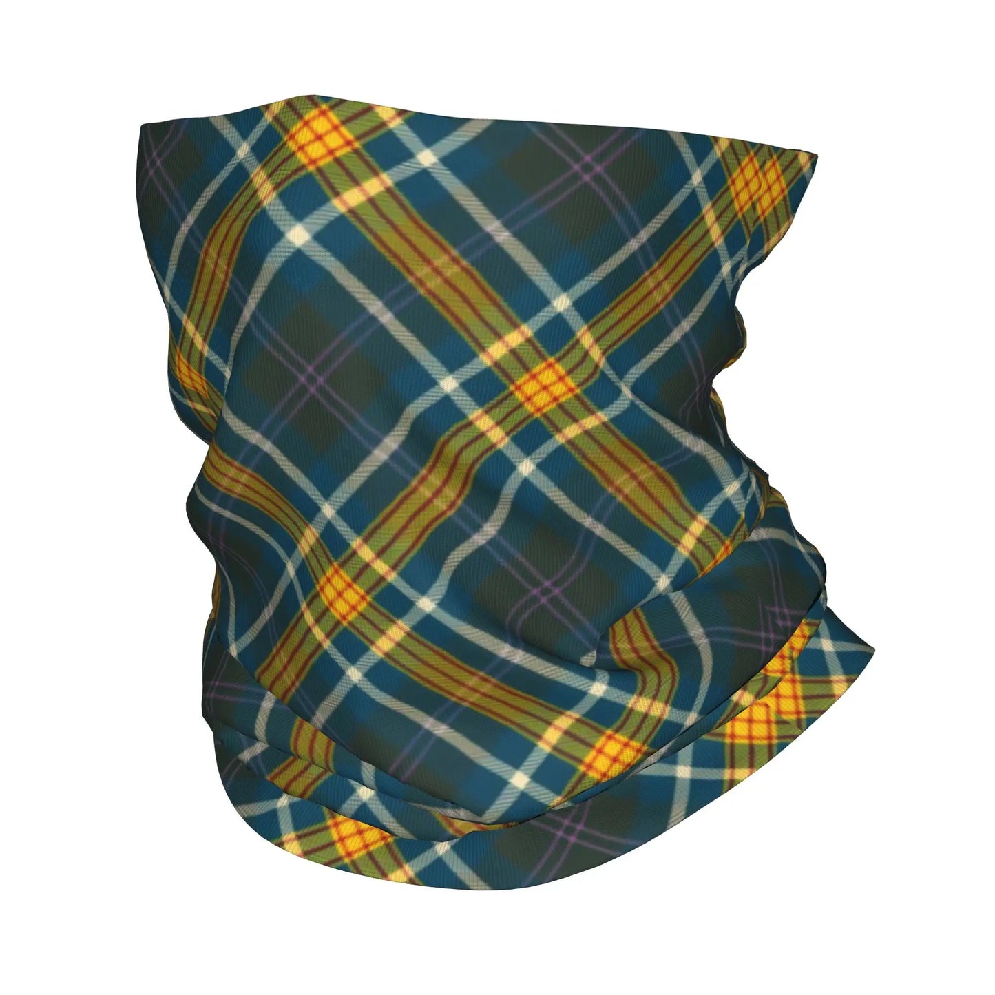 Custom Stewart Royal Scottish Tartan Bandana Neck Gaiter for Ski Camping Women Men Wrap Scarf Scotland Print Headband Warmer