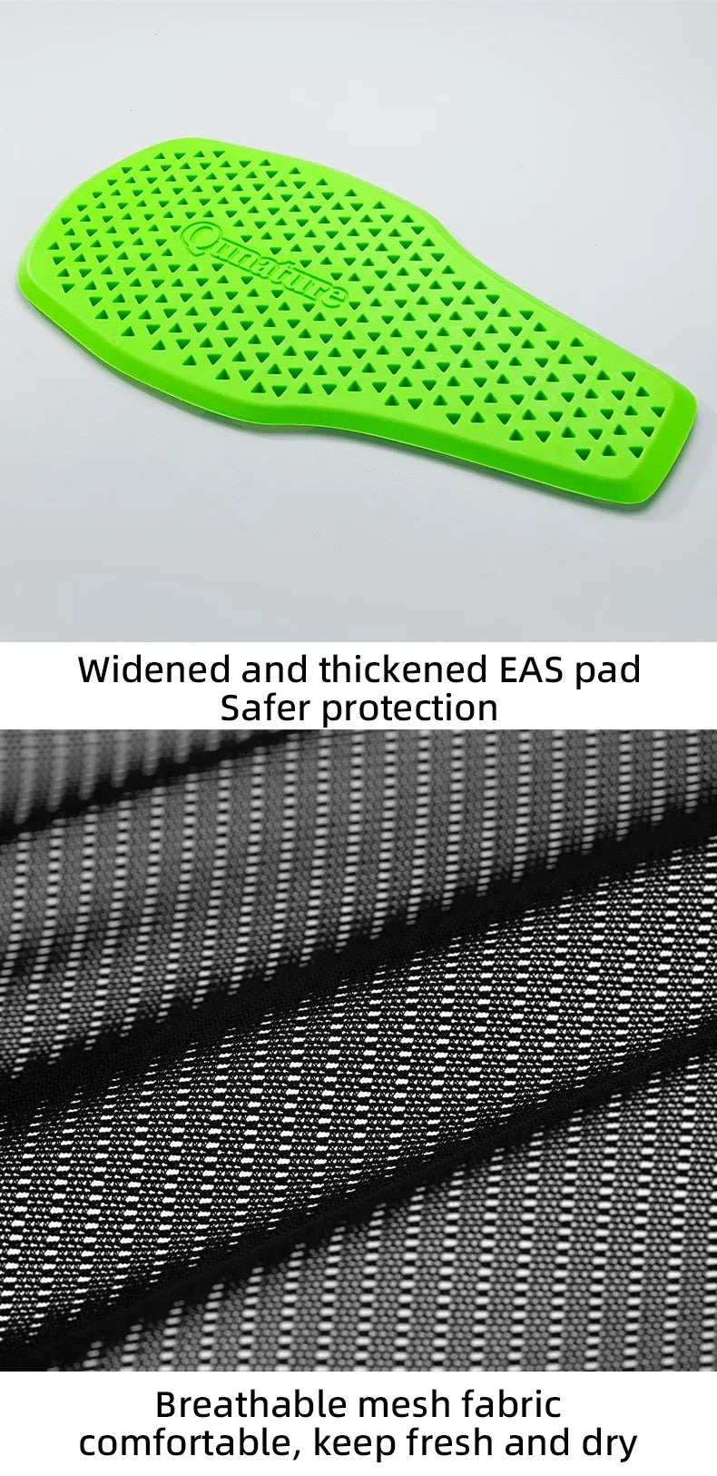 Qunature Adults Ski Vest CE1 Level Anti-Collision Waist Protector Sports EAR Pad Back Protection Vest Anti-Fall Vest Jackets