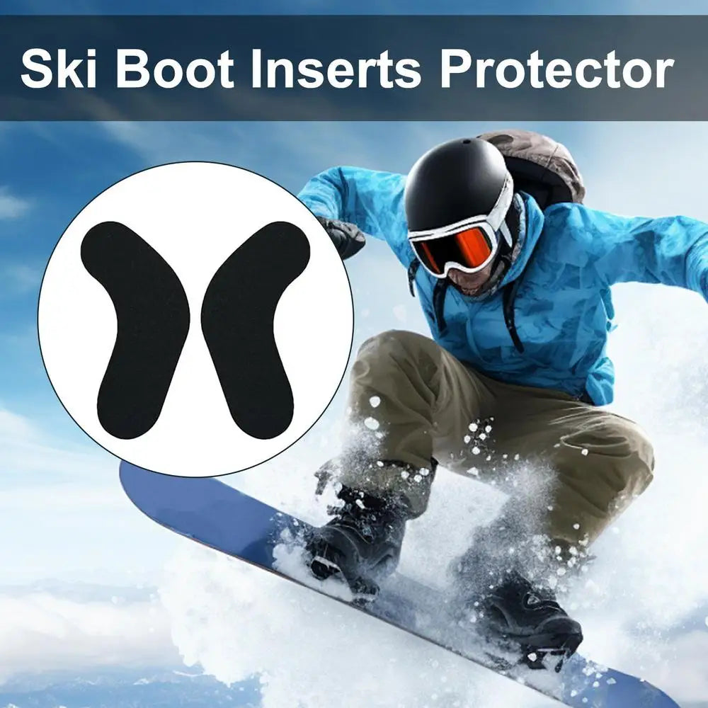 Comfortable Ski Boot Pads Snowboard Adhesive Foam Pads Ski Boot Ankle Wrap Pads Adhesive Snowboard And Ski Boot Fitting Pads