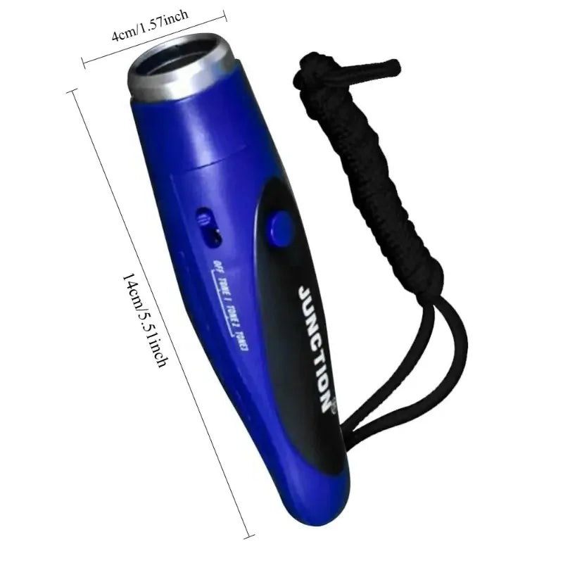 Exercise130dB Exercise Electronic Whistle with 3 Tones for Referee Sports Coaching Pet Training Football Basketball Outdoor Use
