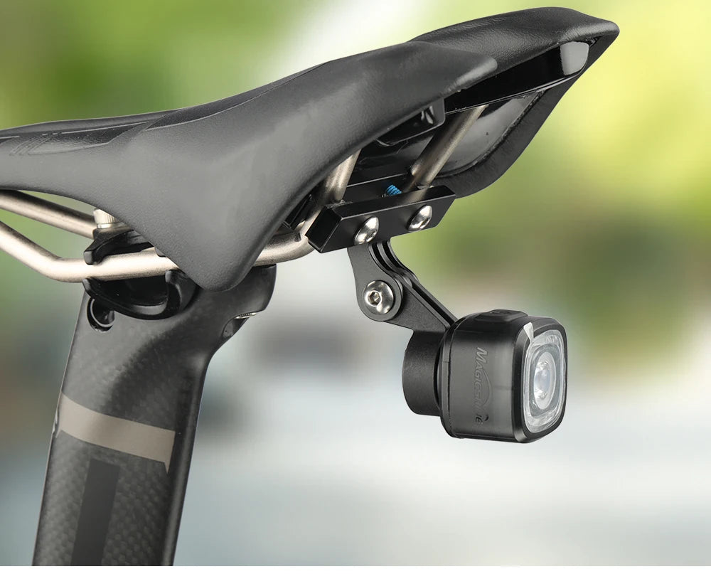 Bicycle Saddle Rail Rear Light Bracket Seatpost Mount Stand For Magicshine RN120 SEEMEE60 100 180 200 300 Lamp Extension Holder