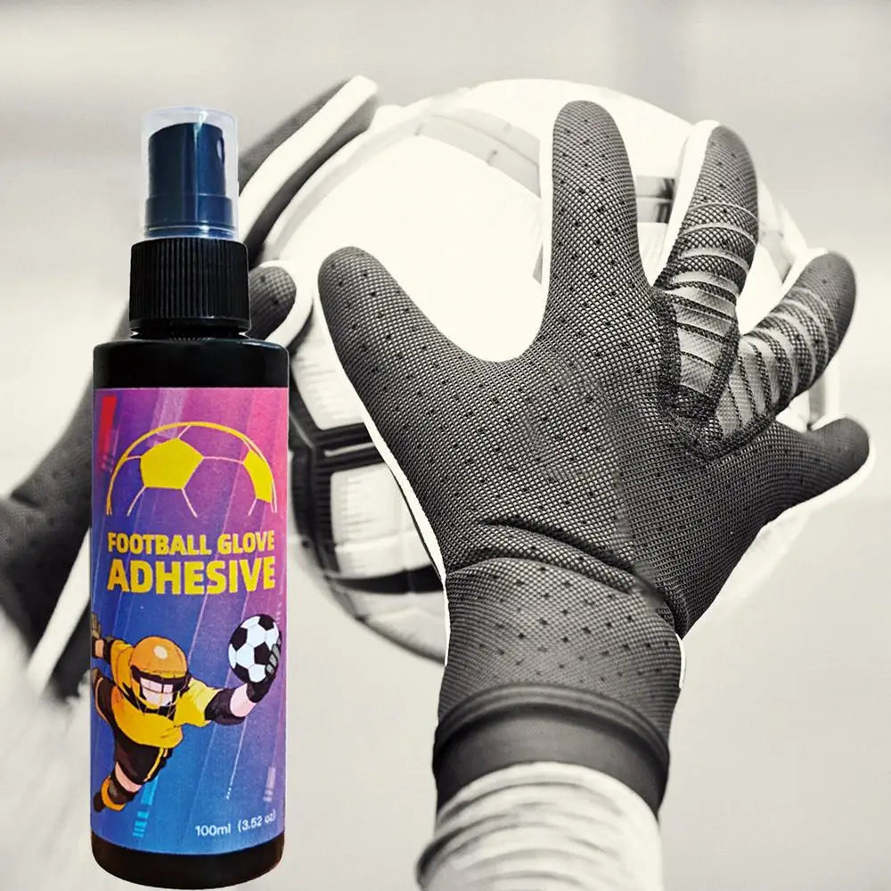 Gloves Glue Goalkeeper Spray 100ml Goalie Grip Spray Extra Grip For Soccer Goalie Gloves Soccer Gloves Grip Reinforcement Better