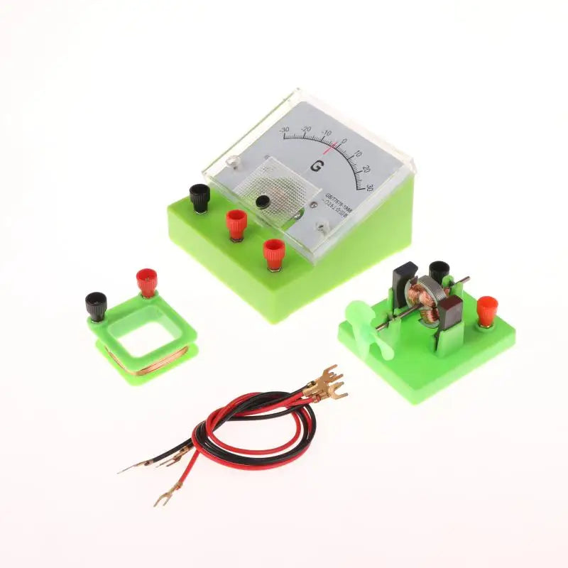 1Set Physics Electromagnetic Induction Experiment Coil Copper DC Motor Teaching Solenoid Experimental Equipment